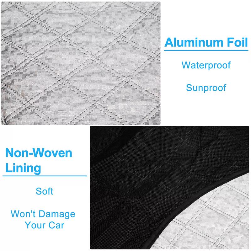 RV Windshield Cover For Fiat Ducato Peugeot Boxer Citroen Relay Durable Sunshade & Snow Protection Cover Easy Installation