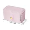 Mini Jewelry Storage Box PU Leather Jewelry Display Case Simple Ring Necklace Case  Travel