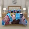 N-Naruto U-Uzumaki N-Naruto Anime Bedding Set Duvet Cover Soft Microfiber Kids Room Gift US UK EU AU DE Sizes