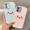 Cute Piggy Face Liquid Silicone Phone Case for Samsung Galaxy S24 S23 S22 S21 S20 FE Plus Ultra Note 20 10 A51 A52 A54 A73 Shockproof Soft Casing