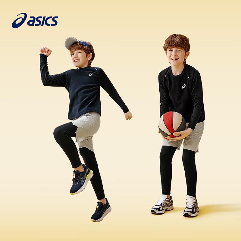 Asics Детская флисовая футболка с длинным рукавом