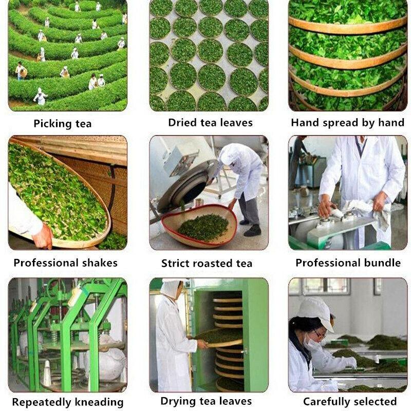 Пуэр Чайный торт Приготовленный чай Пуэр Органическая черная трава для похудения Юньнаньский чай 357г