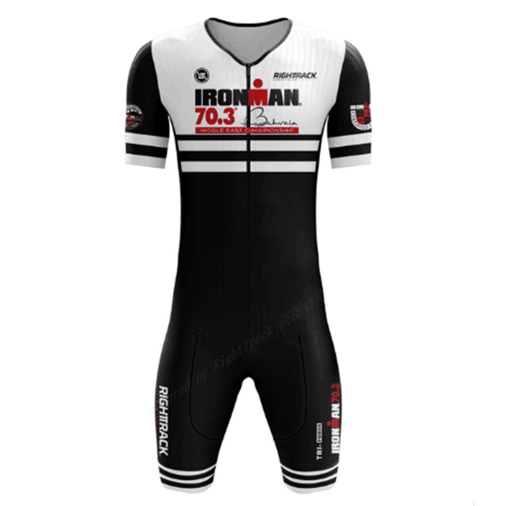 New High Elastic Triathlon One-piece Tights One-piece Mountain Bike Suit Racing Suit