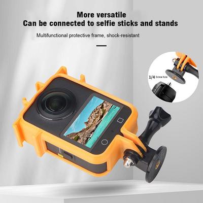 Рамка расширения для DJI OSMO 360, винт 1/4, интерфейс холодного башмака, быстросъемная защитная рамка для аксессуаров камеры DJI OSMO360