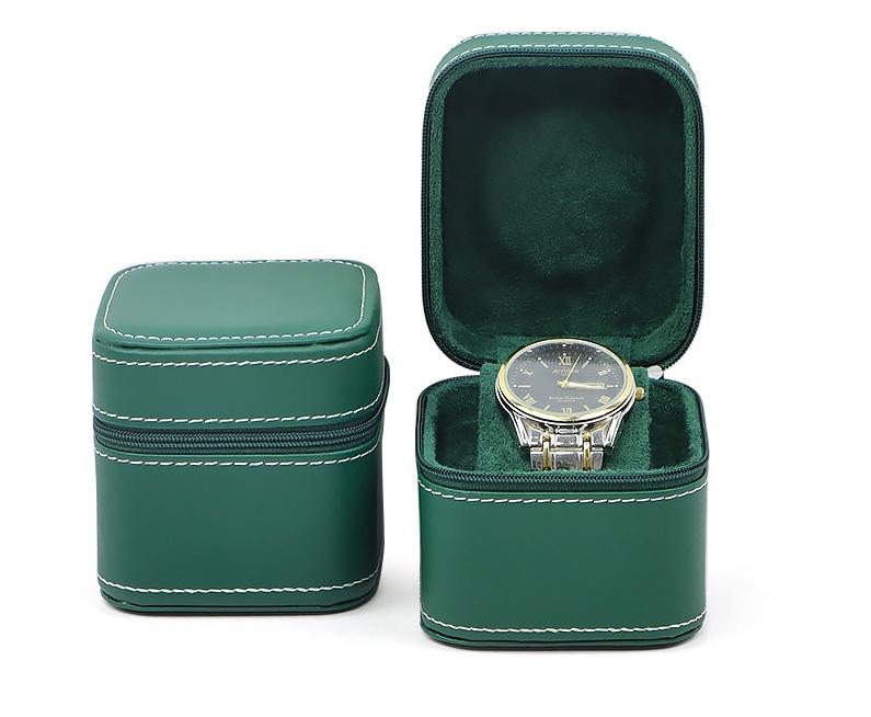 Дорожный чехол для часов из ПУ кожи, на молнии, органайзер для часов, коробка для хранения часов, серия для хранения ювелирных изделий, витрина, подарочная коробка