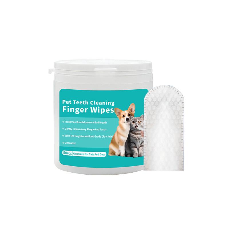 Pet Grooming Wipes Set: Ear, Teeth, Eye Care & Deodorizing Tissues for Cats and Dogs