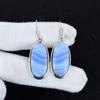 Серьги из натурального драгоценного камня Owyhee Opal, антикварные серьги из стерлингового серебра 925 пробы, серьги-подвески из серебра в стиле бохо, подарки на день рождения, подарки для нее