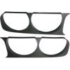 1Pair Headlight Bezel Trim For Dodge Challenger 08-14
