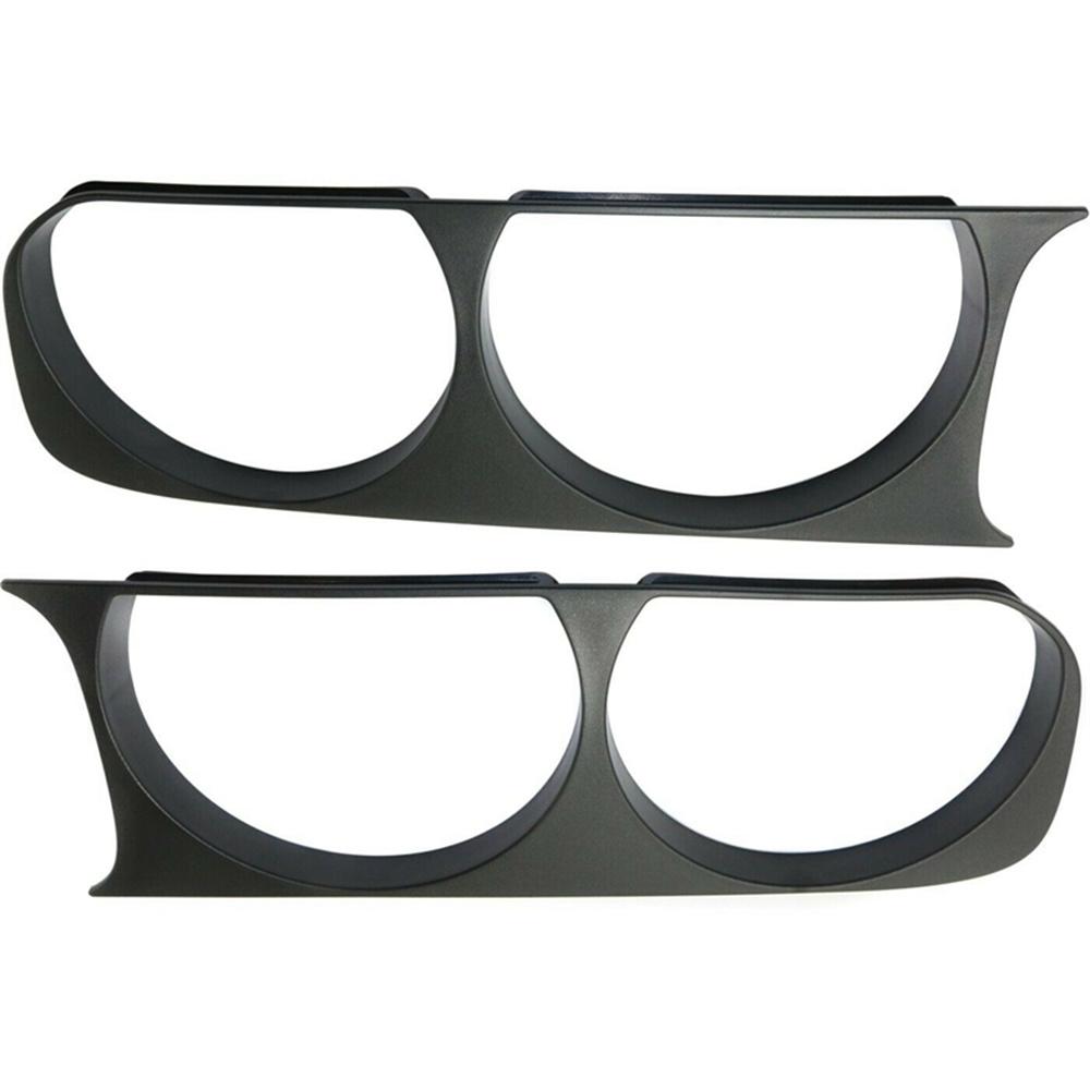 1Pair Headlight Bezel Trim For Dodge Challenger 08-14