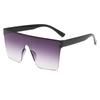 Fashion New Popular Ultra Light Thin Sunshade Sunglasses Large Frame Anti Uv Street Photo Driving Sun Glasses