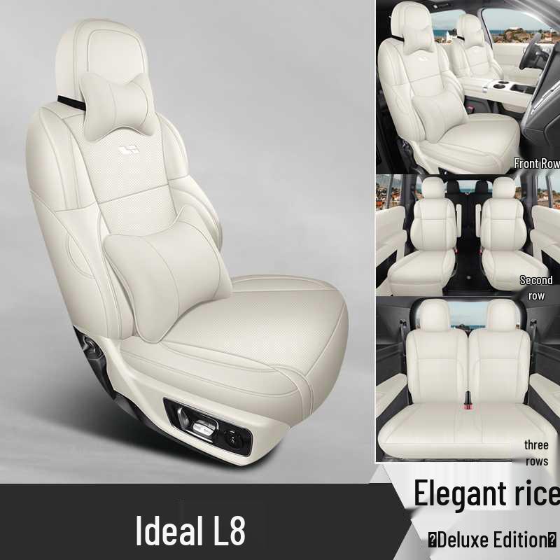 Li Auto L8 All-Season Full Coverage Car Seat Cover and Cushion Set