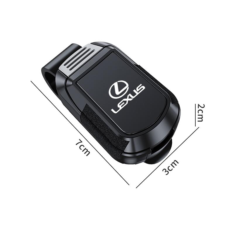 Lexus Logo Car Sunglasses Case Holder For Lexus F SPORT GX460 Ct200h IS250 ES 220D IS200 Fsport GS GX IS LS LX NX RX UX CT LC RCBL4