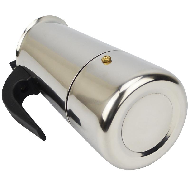 Кофеварка из нержавеющей стали на 2/4/6/9 чашек, кофеварка для мокко, эспрессо-машина, чашки, кофеварка для латте, кофеварка для эспрессо на плите