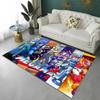 Retro Games Megaman Rockman Cartoon Carpet Rug for Home Living Room Bedroom Sofa Doormat Decor,Child Area Rug Non-slip Floor Mat
