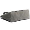 Сумка-тоут Untrack PARK [M] формата A4, канвас Takeyari, кожаная ручка, с парафиновой пропиткой, водоотталкивающая, серая, 60062