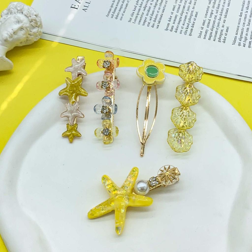 Крутая металлическая шпилька Y2K: Высококачественная горячая девчачья челка с заколкой и головной убор в виде утконоса