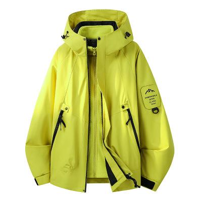 2518 three-in-one graphene liner couple jacket men and women windproof waterproof outdoor sports mountaineering suit group buying