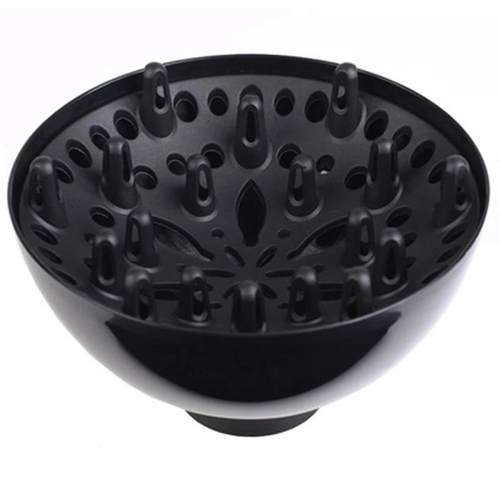 Вьющиеся волосы в форме воронки, прочный уход, нейлоновый аксессуар для укладки, многофункциональный парикмахерский фен, диффузор, насадка для салона, крышка