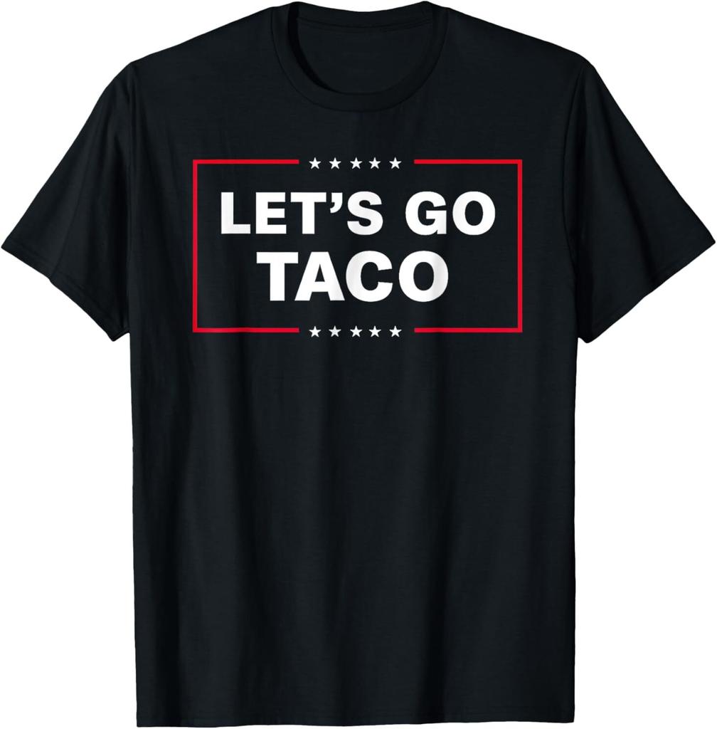 Смешная футболка Let's Go Taco Мужская Женская Футболки Топ