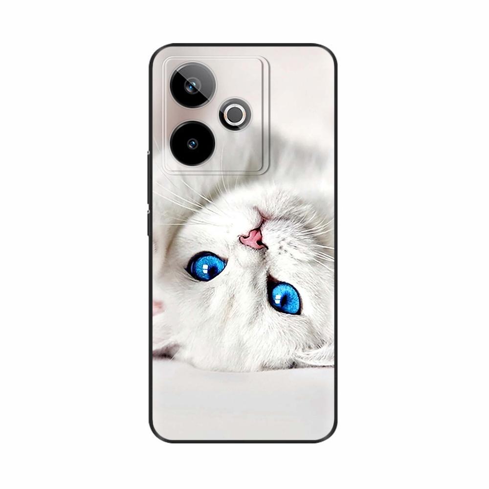 Чехол для Realme GT7 GT 7T RMX5061 Чехол с рисунком кошки Мягкий силиконовый чехол для телефона Для Realme GT 7T GT7 Pro RealmeGT 7 Pro Fundas Etui