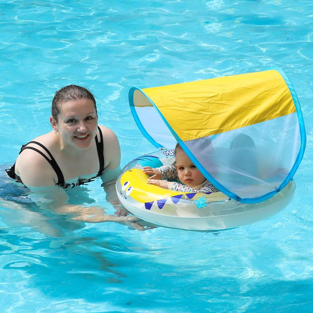 Inflatable Baby Swim Ring for Toddlers 6-36 Months