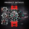 Watch Stopwatch Function Date Waterproof Quartz Stylish Simple Rating Casual Study Work Analog Silicon Band Belt Ranking Brand Men's Men's