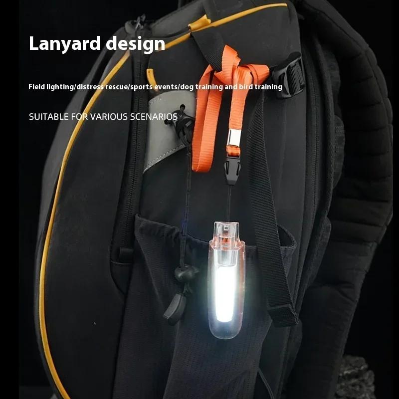 Многофункциональный COB мощный световой свисток креативная форма брелок подвесной портативный светодиодный фонарик ручной брелок лампа