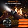 3 шт. светодиодный фонарик наручные часы наручные часы IPX4 наручный фонарь дисплей питания 4 режима для наружного велоспорта кемпинга водонепроницаемый фонарь