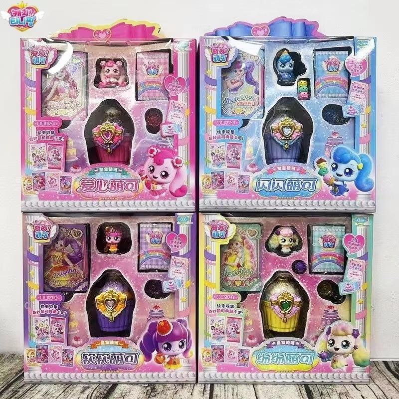 Новая Коллекция Teenieping Кавайные Аниме Фигурки Серия Magic Sweetheart Cake Принцесса Любви Сладкое Сердечко Игровой Дом Для Детей Подарок на День Рождения