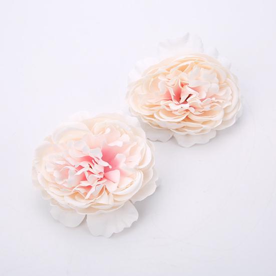 Очаровательные искусственные головки пионов, яркие, моющиеся, многоцелевые