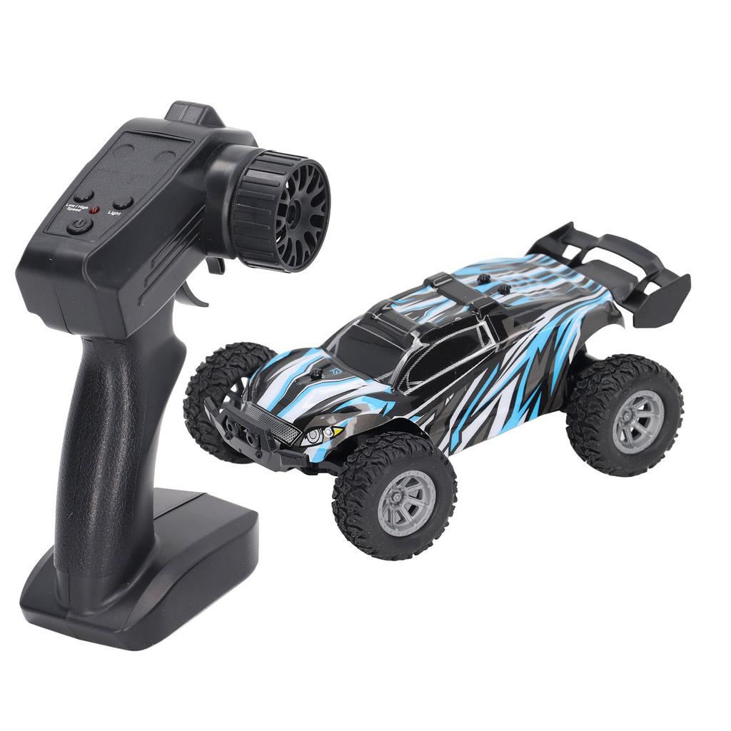 2.4Ghz 1:32 Scale Remote Control Car High Speed 2 Modes RC Racing Car Toy with Roadblocks