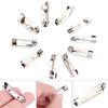 10pcs Safety Brooch Catch Bar Locking Pins Back Base Findings DIY Craft 15-40mm