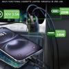 Повышающий преобразователь для Starlink Mini 12V-24V с разъемом от прикуривателя автомобиля, цифровым дисплеем, кабелем 2/3M, вилкой прикуривателя