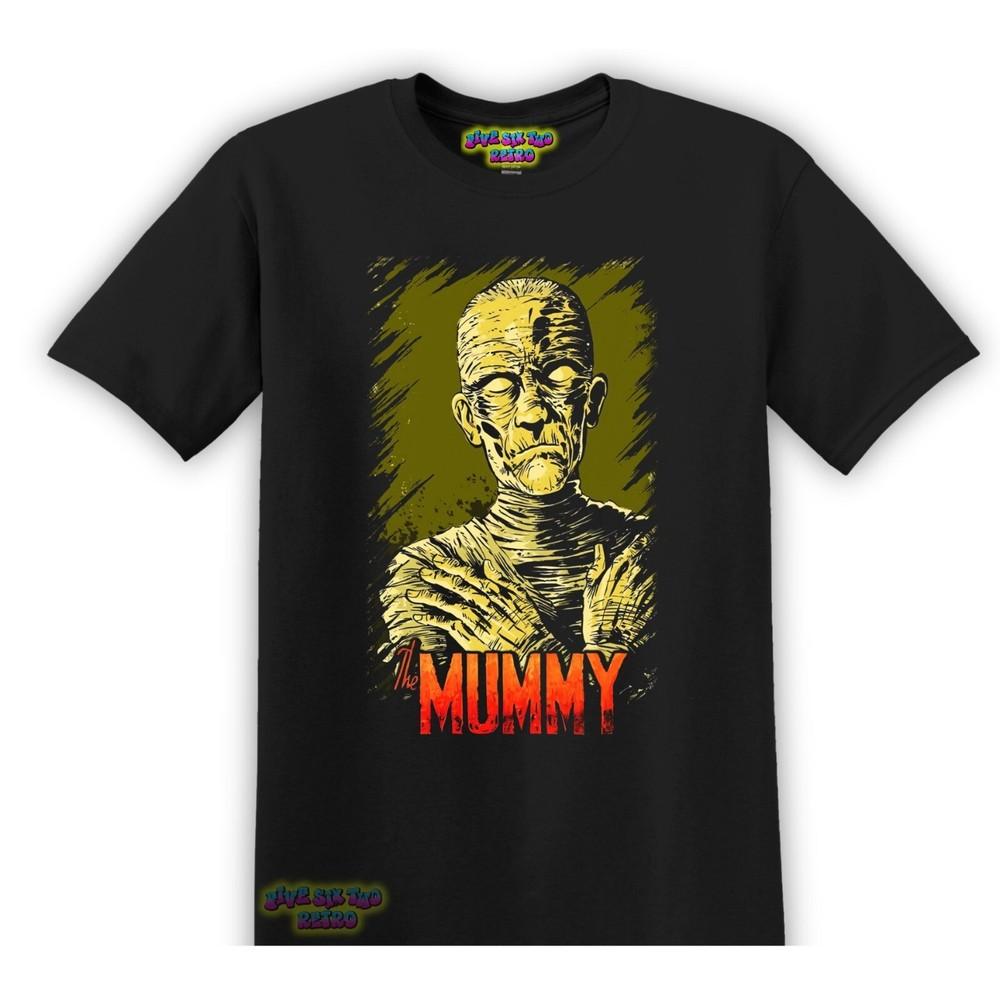 The Mummy Horror Movie TShirt S3XL Black Unisex T-Shirt