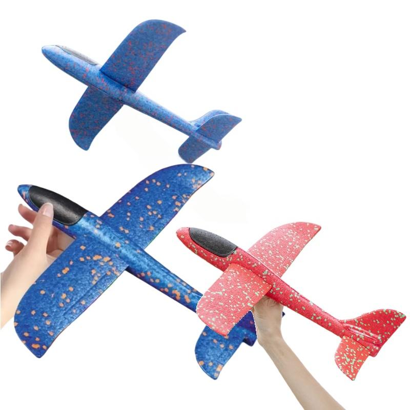 3Pcs 35Cm Children Hand Throw Flying Glider Planes Toy Kids Foam Aeroplane Model Children Outdoor Fun Toys Hot Whells Toy Plane