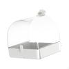 Bird Bath Box Bowl Cage Accessories Indoor Cages Bathtub Parrot for