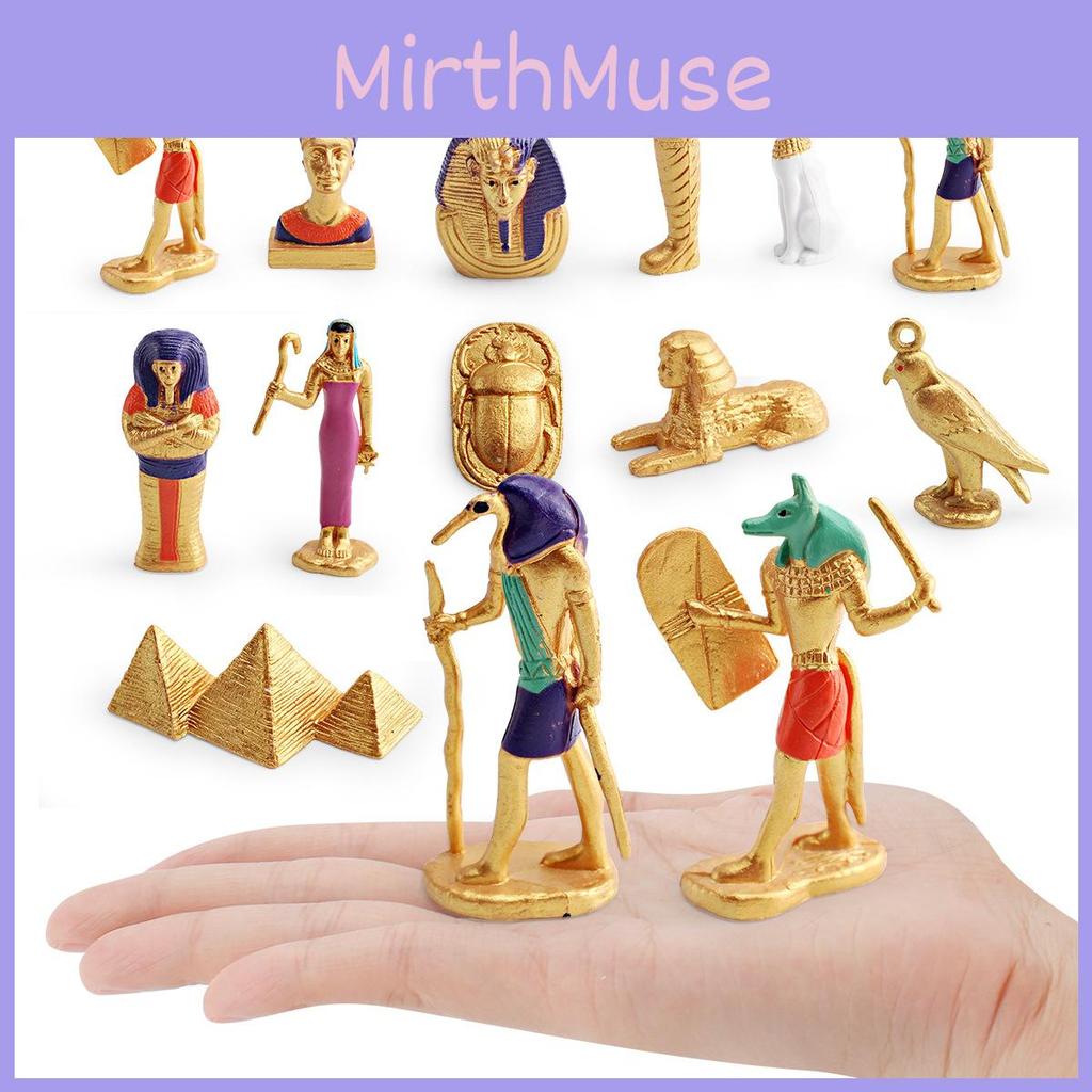 Ancient Egypt Queen Sphinx Model Pvc Decorative Collectible For Home Display