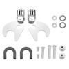 Quick Release Detachable Sissy Bar Backrest & Luggage Rack Latches Kit For Harley Softail Slim Street Bob Deluxe FXBB 2018-UP