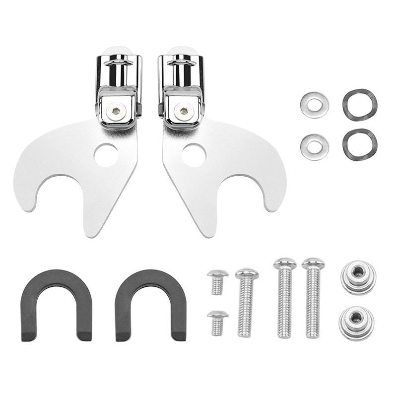 Quick Release Detachable Sissy Bar Backrest & Luggage Rack Latches Kit For Harley Softail Slim Street Bob Deluxe FXBB 2018-UP