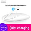 New Silent Bluetooth 5.0 Dual Mode Luminous Wireless Mouse for Notebooks and Gaming (2.4G)