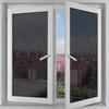 Darkening Self-adhesive Sun Blocking Mesh Privacy Window Stickers Decal Glass Sticker Window Film