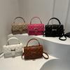 Stylish 2024 Spring Minimalist Small Square Bag Chic Quilted Design For Women
