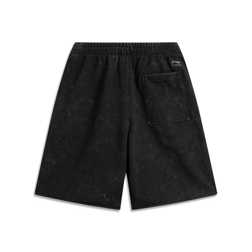Li Ning Спортивная жизнь Коллекция Повседневные шорты Мужские Черные AKSV527-1