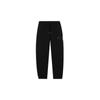 Way of Wade Solid Color Joggers with Elastic Waist Men Bottoms Black AKLT079-2