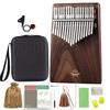 Black Walnut Kalimbas Keyboard Instruments Portable Thumb Piano Beautiful Gift Learning Leisure and Entertainment Fingers Piano