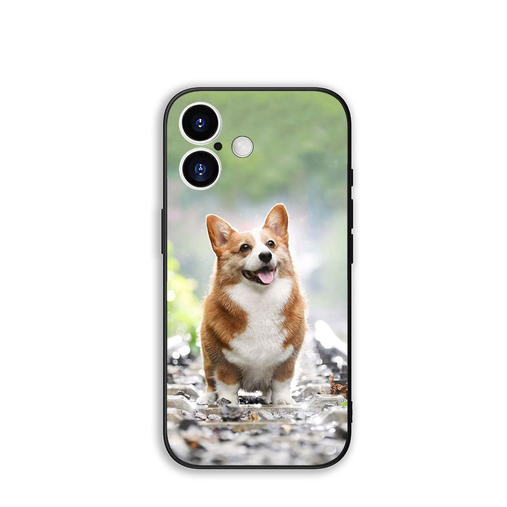 Phone Cover Pet Lovely Dog Corgi Casing for Apple iPhone 17 16 11 Pro XS Max XR 6 7 8 Plus + 16E SE 2020 Air 5 8+ Case