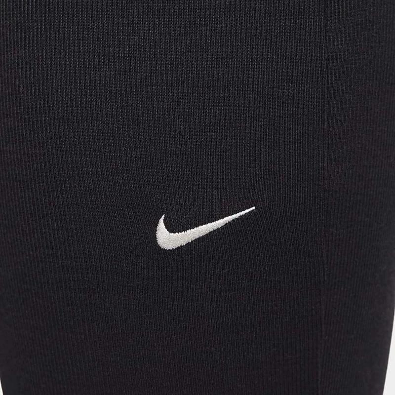 Nike Женские узкие ребристые расклешенные леггинсы Новые вязаные спортивные штаны Fq2114-010