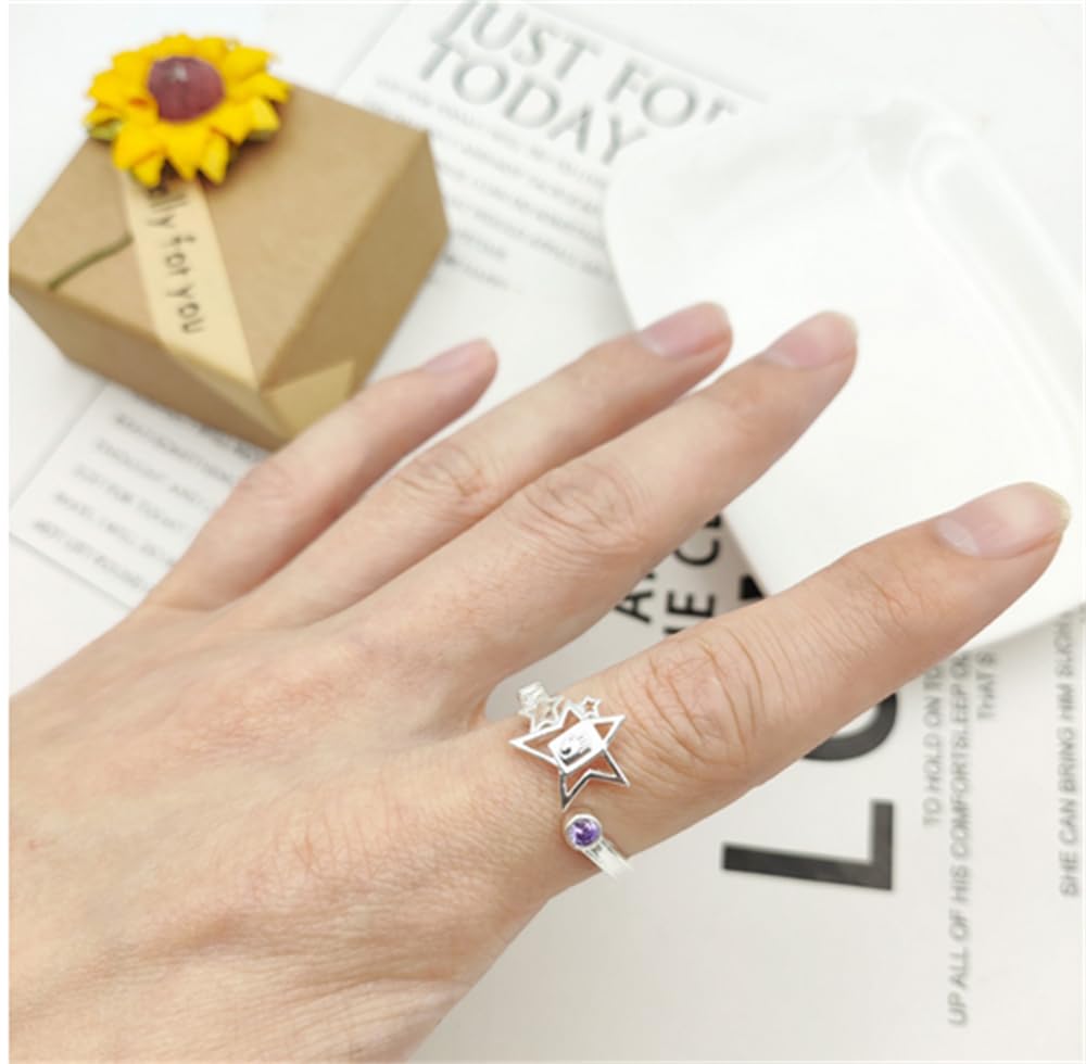 RyuuCos Bizarre Adventure Stone Ocean Jotaro Kujo Platinum Star Gold Christmas JoJo's Ring, Accessory, Disguise, Costume, Gift, Cosplay, Event,