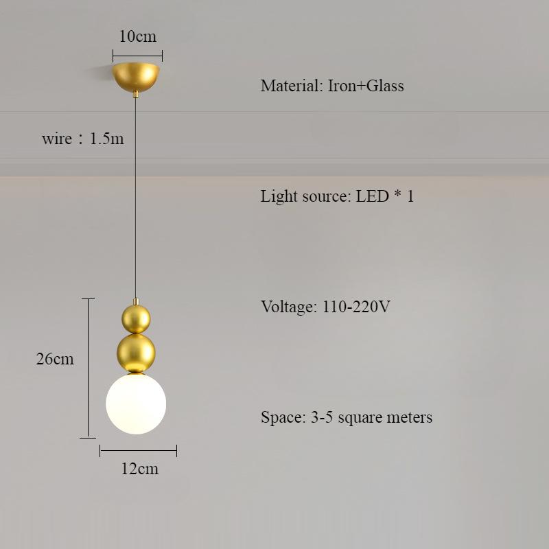 Современный минималистский подвесной светильник для ресторана, бара, кабинета, скандинавского стиля, креативный светильник Macaron, минималистский светильник для спальни, прикроватный светодиодный подвесной светильник