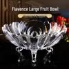 Флавинмси Скандинавская хрустальная стеклянная фруктовница